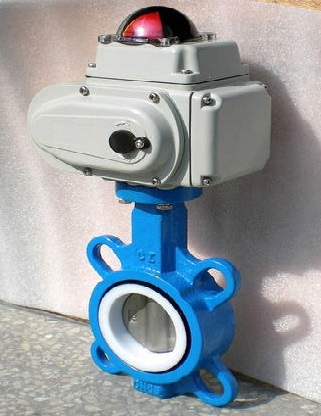 D971F46電動襯氟蝶閥