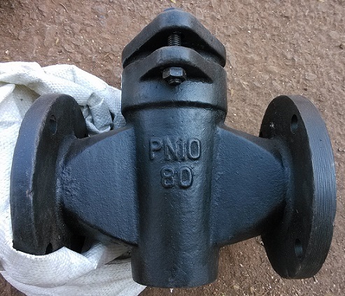 X44H三通法蘭旋塞閥